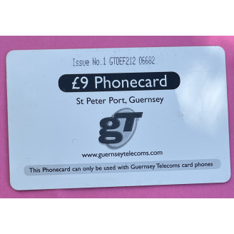 Guernesey Telecartes 9£ St...