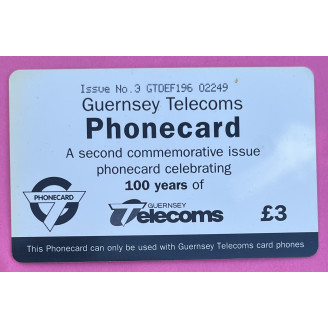 Guernesey Telecartes 3£...