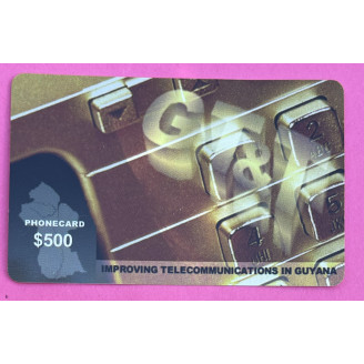 Guyana Telecartes 500 $...