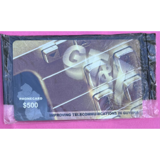 Guyana Telecartes 500 $...