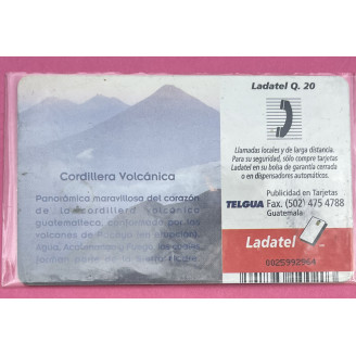 Guatemala telecarte 20Q...
