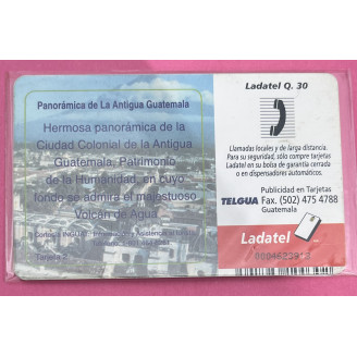 Guatemala telecarte 20Q...