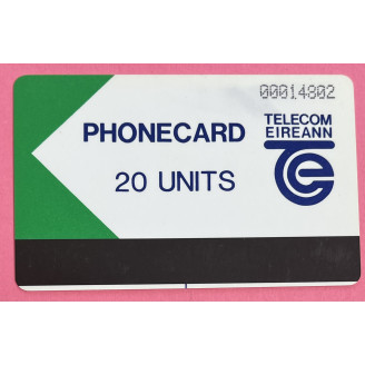 Irlande telecarte 20 unités...