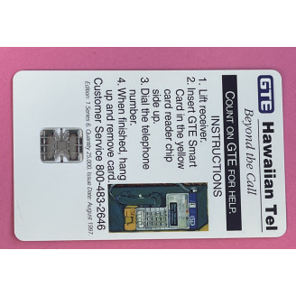 Hawaï Telecartes 3$ vide...