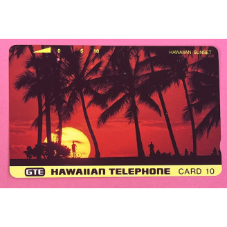Hawaï, Telecartes 10 units...