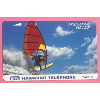 Hawaï, Telecartes 6 units...