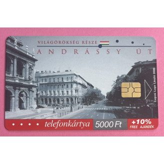 Hongrie, Telecarte 5000 Ft...