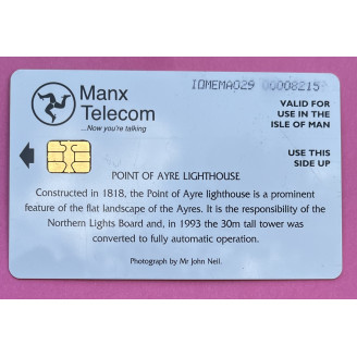 Île de Man telecarte 21...