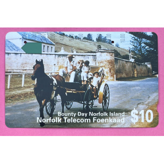 Île Norfolk telecarte 10$...