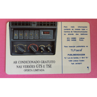 Portugal 50 Unités TLP card...