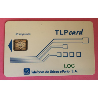 Portugal 50 Unités TLP card...