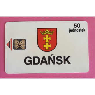 Pologne 50 Units Gdansk Blason
