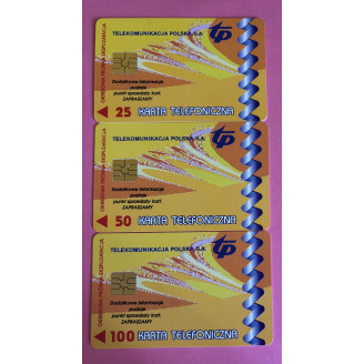 Pologne 25,50,100 Units TP...