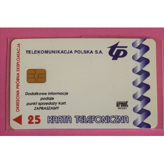 Pologne 25 Units TP Urmet...