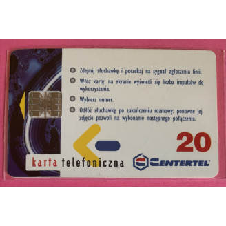 Pologne 20 Units Centertel...
