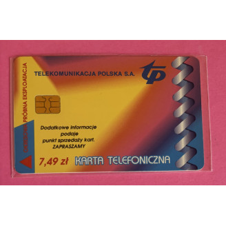 Pologne 7,49 zl  TP...