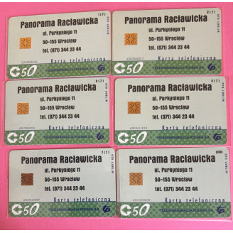 Pologne Série de 8 cartes...
