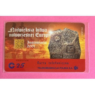Pologne  25 Units TP 2001