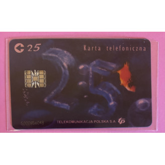Pologne 25 unités carte...