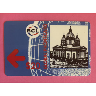 Russie télécarte 20$ BCL...