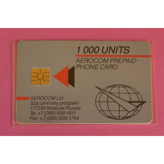 Russie télécarte 1 000...