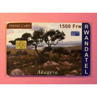 Rwanda télécarte 1500 Frw...