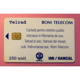 Roumanie télécarte 250...