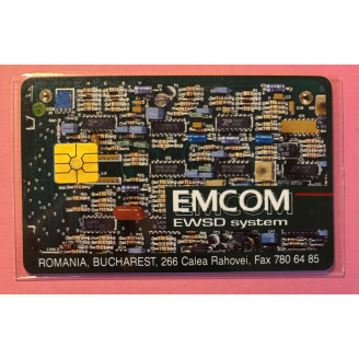 Roumanie télécarte EMCOM...