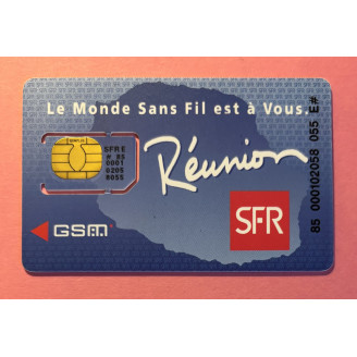 Réunion télécarte  GSM SFR