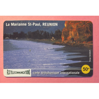 Réunion télécarte 50FF La...