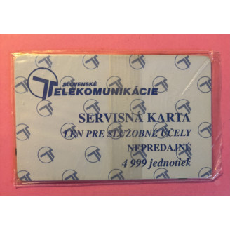 Slovaquie télécarte 4999...