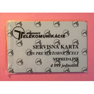Slovaquie télécarte 4999...