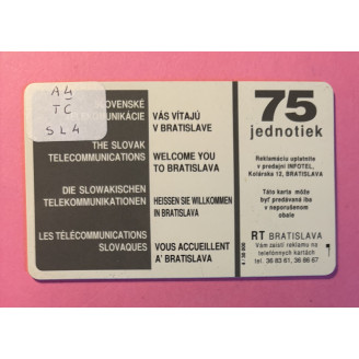 Slovaquie télécarte 75...