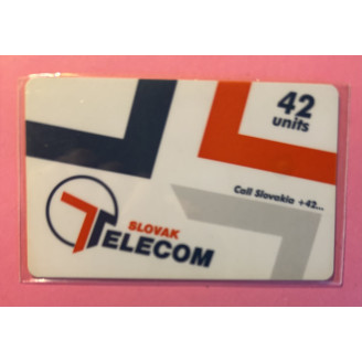 Slovaquie télécarte 42...