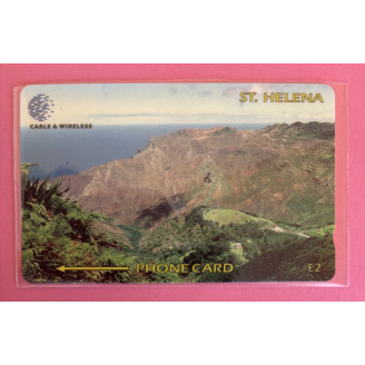 Saint-Hélène télécarte 2£...