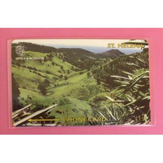 Saint-Hélène télécarte 15£...