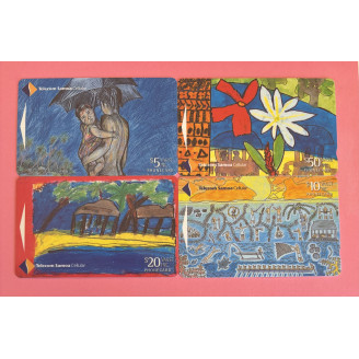 Samoa télécarte 5,10,20,50$...
