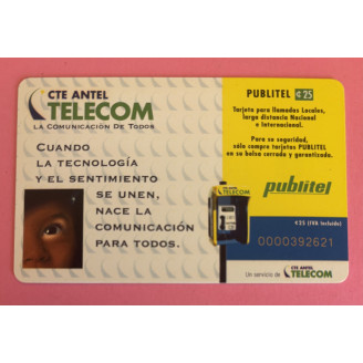 Salvador télécarte 25 Units...