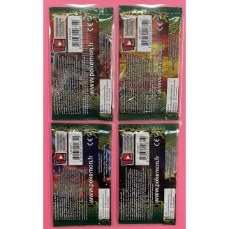 Artset 4 boosters Pokemon...
