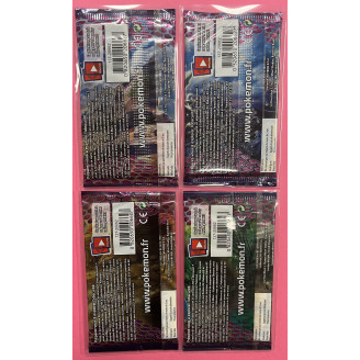 Artset 4 boosters Pokemon...
