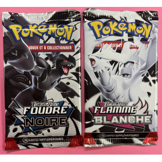 2 Boosters Pokémon foudre...