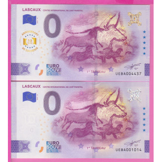 24-LASCAUX BILLET SOUVENIR...