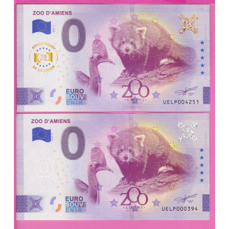 80-ZOO D'AMIENS BILLET...