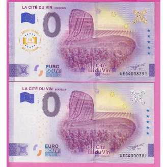 33-LA CITE DU VIN  BILLET...