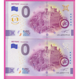 24-BEYNAC BILLET SOUVENIR 0...