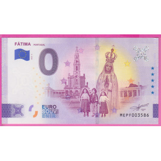 PORTUGAL-FATIMA BILLET...