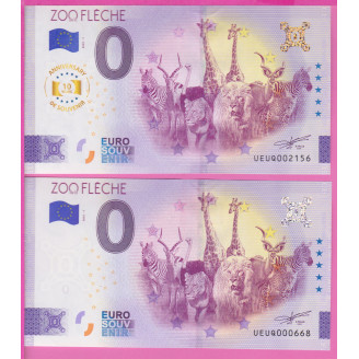 72-ZOO DE LA FLÊCHE BILLET...