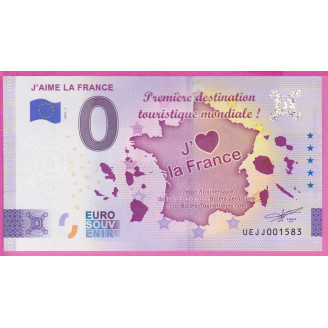 75-J'AIME LA FRANCE BILLET...