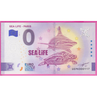 75-SEA LIFE-PARIS BILLET...