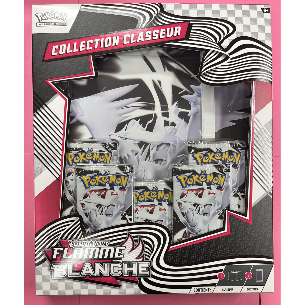 Cartes Pokémon EV10.5 : où trouver les coffrets Classeur Foudre Noire et Flamme Blanche ? - Le CrocoDeal